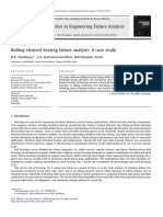 Rolling Element Bearing Failure Analysis A Case ST PDF