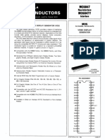 MC6847 MOS Video Display Generator (Motorola)