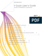 SPM Tool Quick User's Guide: With WH Management (SPM/MSPS Customers)