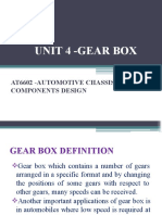  Gearbox Design