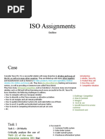 ISO Assignments Outline (Task 1-5)