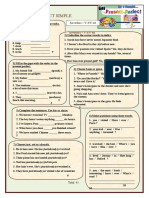 Present Perfect Simple Test Grammar Drills Tests - 82633