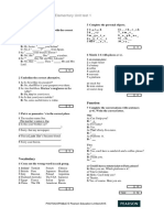 Elementary Unit Test 1: Grammar