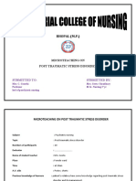 Bhopal (M.P.) : Microteaching On Post Traumatic Stress Disorder