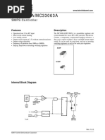 MC34063A/MC33063A: SMPS Controller