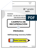 Carpeta de Recuperación Inglés 2o PDF