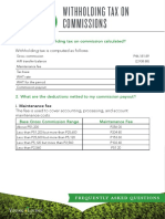 Frequently Asked Questions: 1. How Is The Withholding Tax On Commission Calculated?