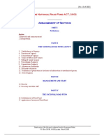 Full National Road Fund Act, 2002