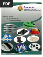 Suvarna Additives Pvt. Ltd. - Brochure