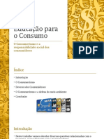 Educação para o Consumo - Power Point