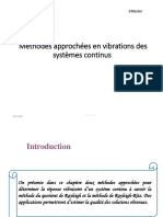 Méthodes Approchées en Vibrations Continus