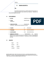 002 Memoria Descriptiva Infraestructura Educativa