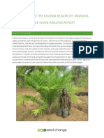 Palm Oil and The Kigoma Region of Tanzania Value Chain Analysis Report