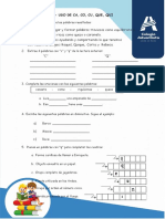 Actividad - Uso de Ca, Co, Cu, Que, Qui