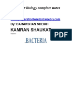 Kamran Shaukat: First Year Biology Complete Notes