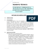 Informe Hidrologia