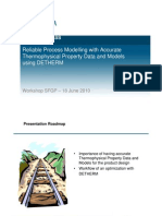 DCHEMA Thermophysical Properties