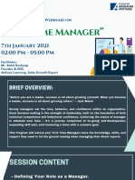 First Time Manager PDF