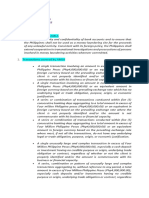 Guide Questions: 1. Declared Policies of AMLA - : Amended By: R.A. No. 9194 R.A. No. 10167