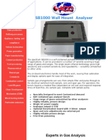 SB1000 Wall Mount Analyser