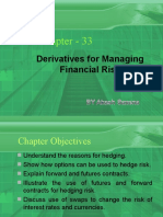 Chapter - 33: Derivatives For Managing Financial Risk