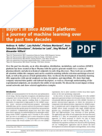 Bayer's in Silico ADMET Platform - Journey of Machine Learning