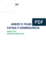 Plan de Fatiga y Somnolencia - 2021