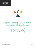 Split Testing Bible