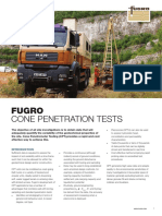 Fugro: Cone Penetration Tests