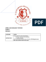 Physics Form 3 Notes