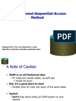 ISAM: Indexed-Sequential-Access-Method: Adapted From Prof Joe Hellerstein's Notes