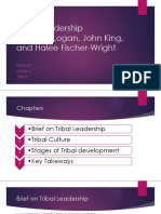 Tribal Leadership by Dave Logan, John King, and Halee Fischer-Wright