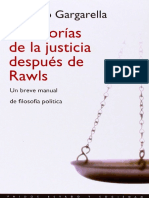 Gargarella-Las Teorias de L Justicia Después de Rawls PDF