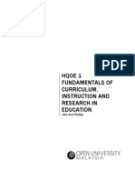 HQOE 1 Fundamental To Curriculum Full