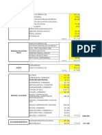 Valores Examenes Preocupacionales