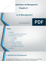 Chapitre 5 - E-Management