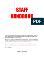 Staff Handbook