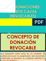 Donación Mortis Causa (O Revocable) - Ruiz