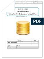 05 - Visualización de Datos de Varias Tablas