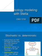 Epidemiology Modeling With Stella