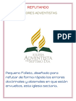 Refutando Errores Adventistas