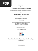 College Management System: Bachelor of Technology