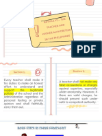 Article Vi - The Teacher and Higher Authorities in The Philippines