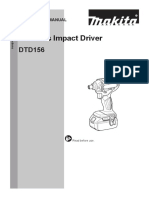 Cordless Impact Driver: Instruction Manual