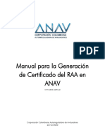 Manual de Usuario - Generación de Certificado - ANAV - V6 29-12-2020