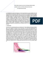 Análisis de Estabilidad Del Relleno de Pasta Como Muro de Rebaje Mediante Análisis