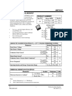 AM7331P Analog Power P-Channel 30-V (D-S) MOSFET: 13 at V - 10V - 13.4 19 at V - 4.5V - 11.1 - 30