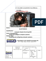 Competency-Based Learning Material: Computer Systems Servicing