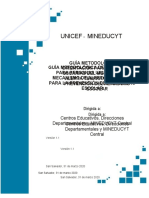 Guía - Metodológica de Orientación - MATPAE - UNICEF-MINED - 1