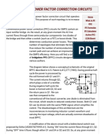 Bridgeless Power Factor Correction Circuits